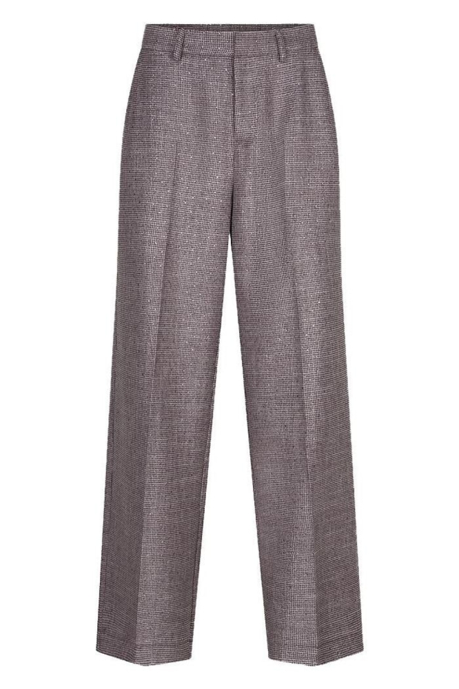 EsQualo bordeaux dames broek | Vooraanzicht
