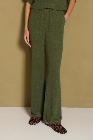 Lofty Manner Broek PANTS MEA MID RISE RELAXED RH87 476 army green