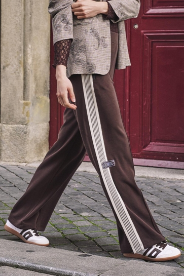 EsQualo Broek TROUSERS TAPE MODAL F26 05506 Cacao