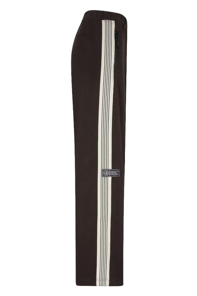 EsQualo bruine dames broek | Zijaanzicht