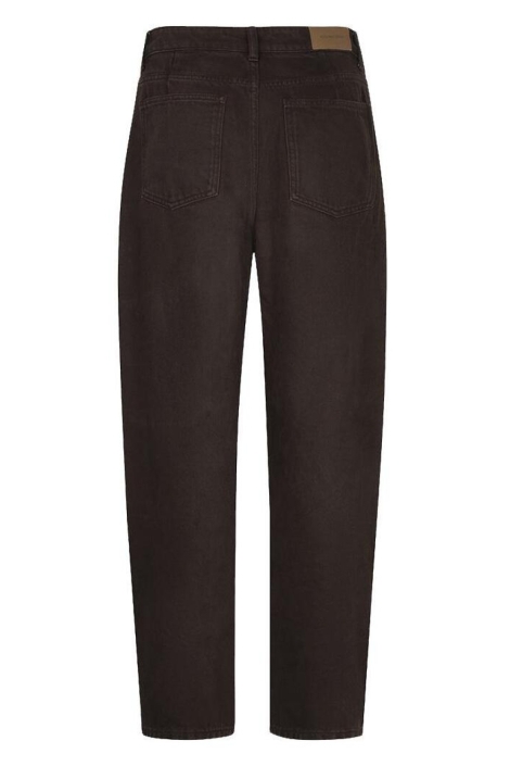 EsQualo bruine dames jeans | Achteraanzicht