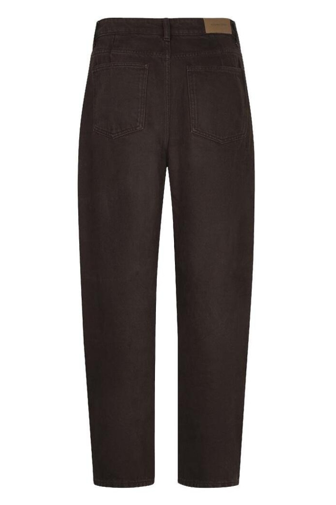 EsQualo bruine dames jeans | Achteraanzicht