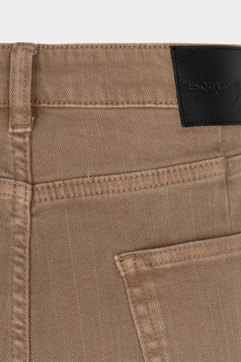 EsQualo camel dames jeans | Kleurstaal