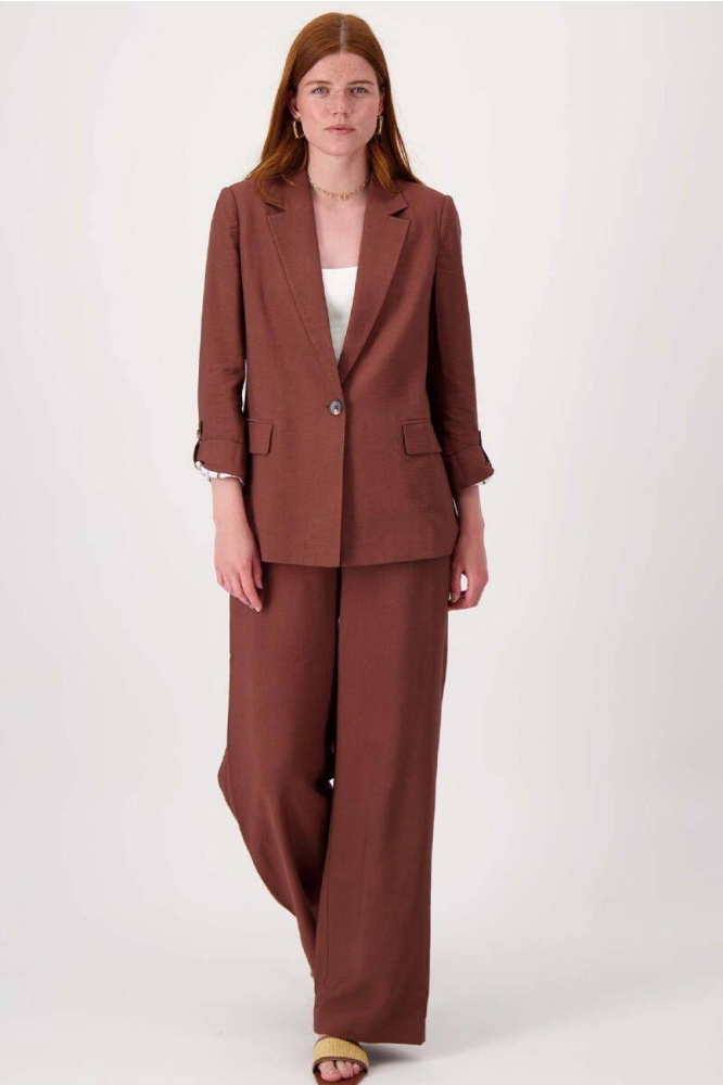 Zusss bruine dames broek | Model