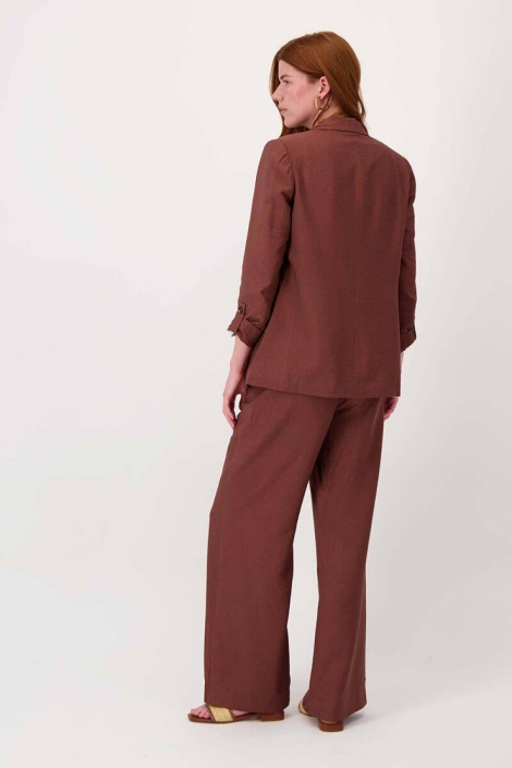 Zusss bruine dames broek | Model