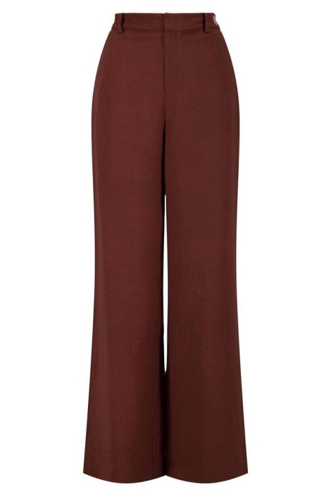 Zusss bruine dames broek | Vooraanzicht