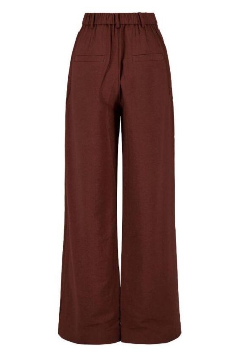 Zusss bruine dames broek | Achteraanzicht