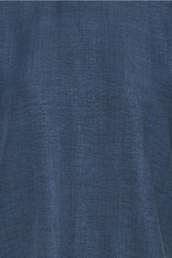 Ichi blauwe dames broek | Kleurstaal