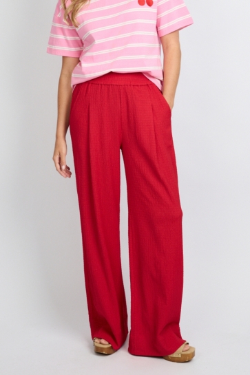 Fluresk LESLIE PANTS 26ZQF20 RUBY RED