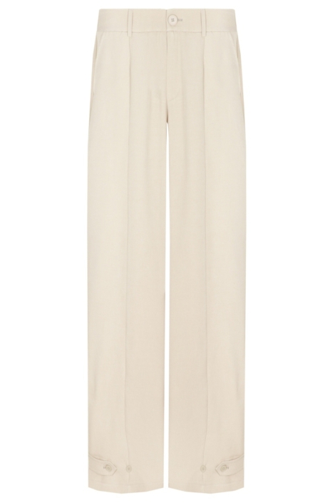 Fluresk zand dames broek | Vooraanzicht