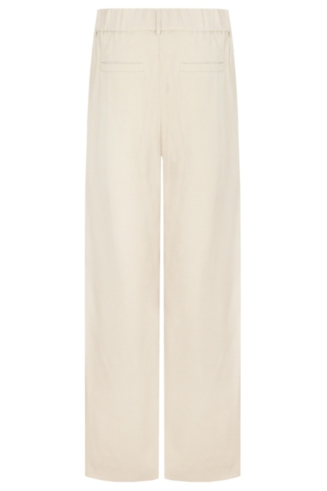 Fluresk zand dames broek | Achteraanzicht