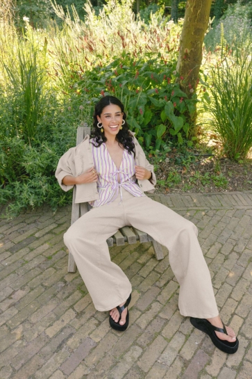 Fluresk Jeans VERINA PANTS 26ZNF01 014 SAND