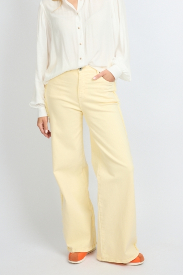 Fluresk verina pants Geel