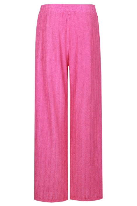 Fluresk roze dames broek | Vooraanzicht