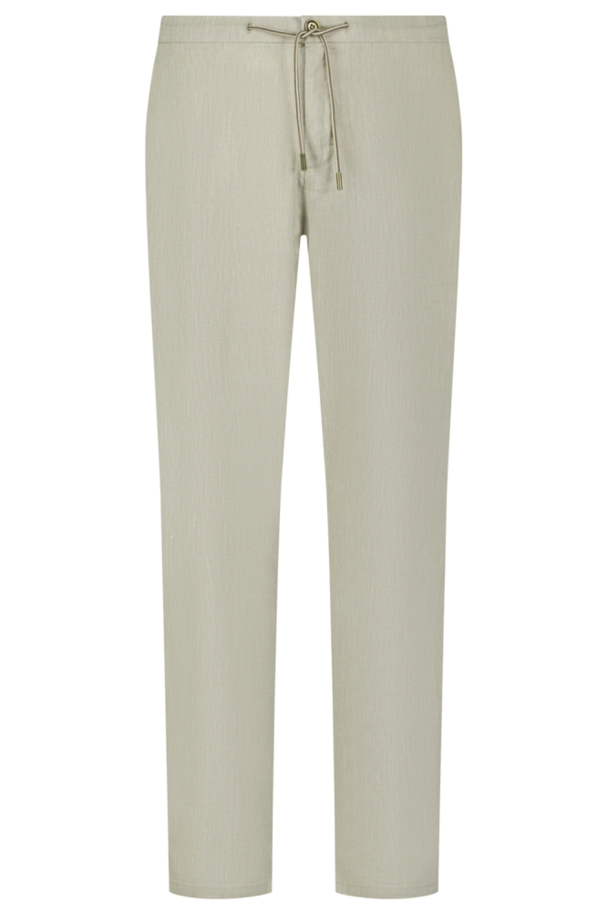 NO-EXCESS taupe heren broek | Vooraanzicht