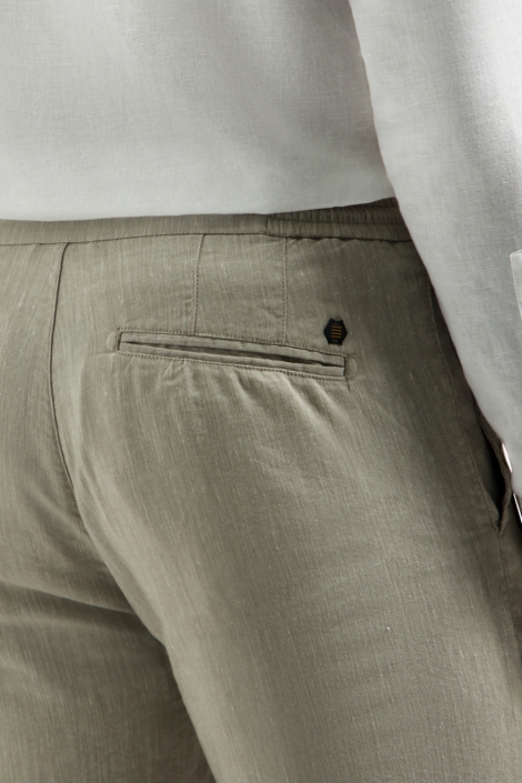 NO-EXCESS taupe heren broek | Kleurstaal