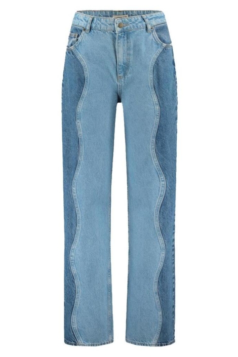 Harper & Yve blauwe dames jeans | Vooraanzicht