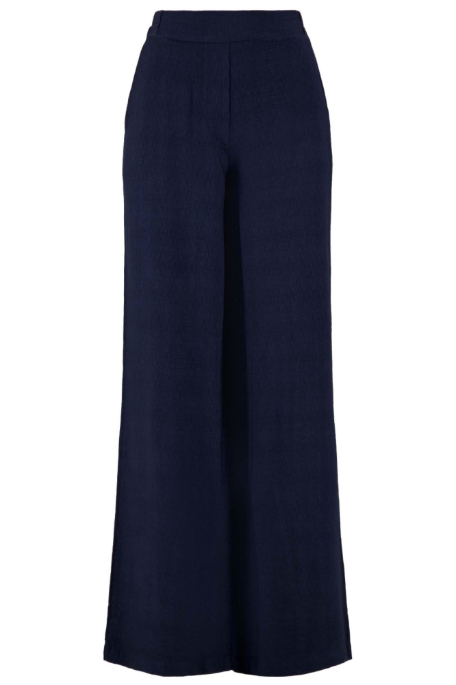 Zusss blauwe dames broek | Vooraanzicht