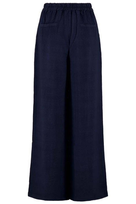 Zusss blauwe dames broek | Achteraanzicht