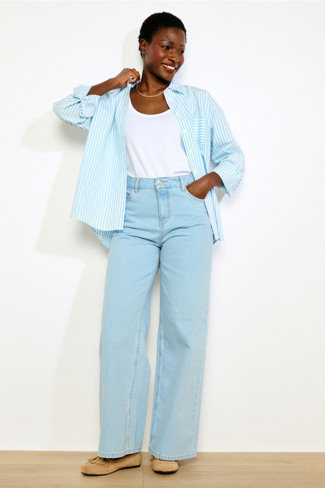 LolaLiza blauwe dames jeans | Model