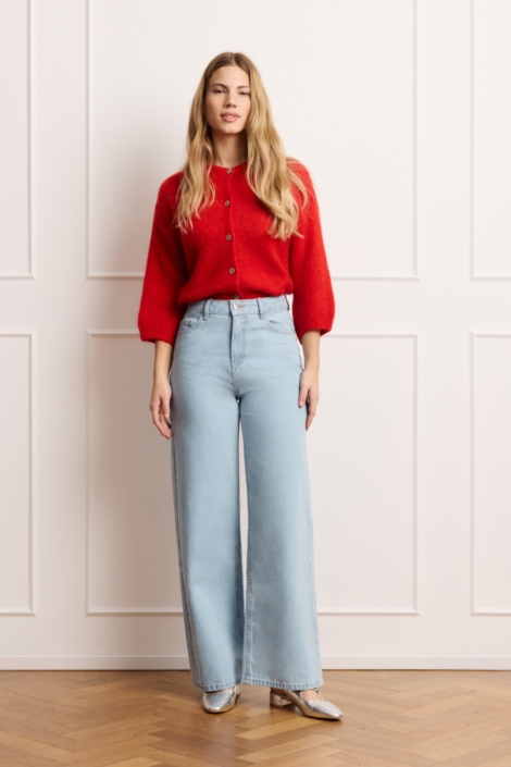 LolaLiza blauwe dames jeans | Model