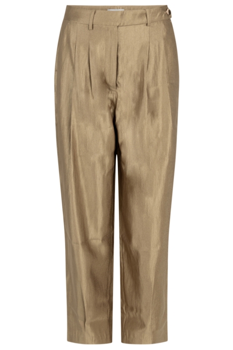 Aaiko gouden dames broek | Vooraanzicht