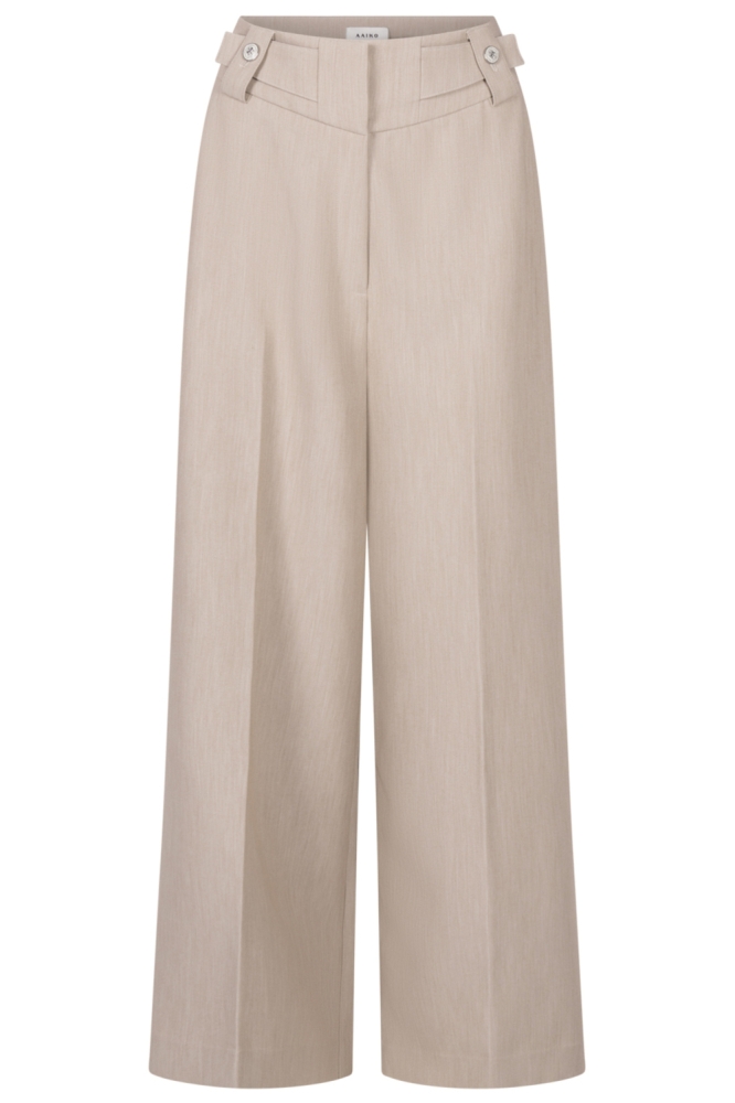 Aaiko beige dames broek | Vooraanzicht