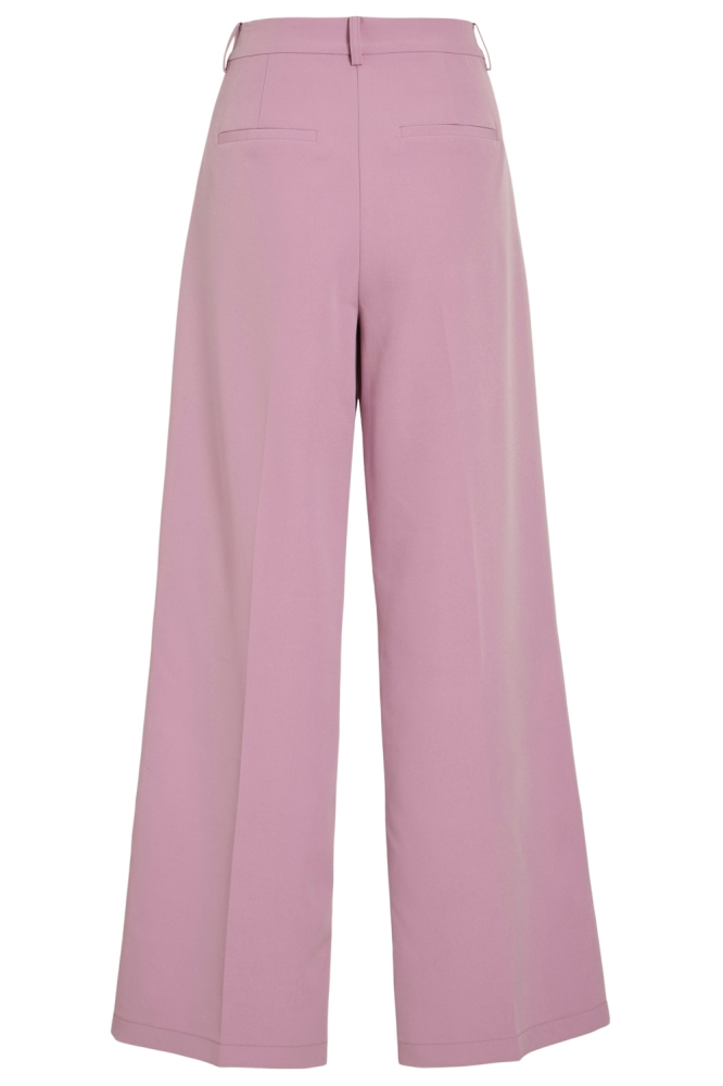 Vila roze dames broek | Achteraanzicht