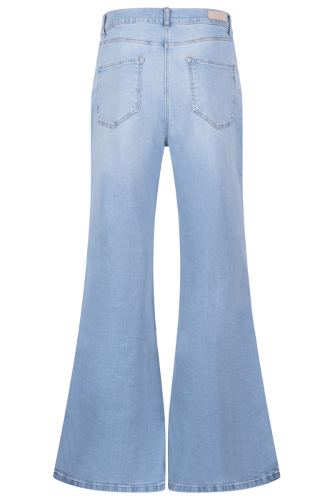 Nukus blauwe dames jeans | Achteraanzicht