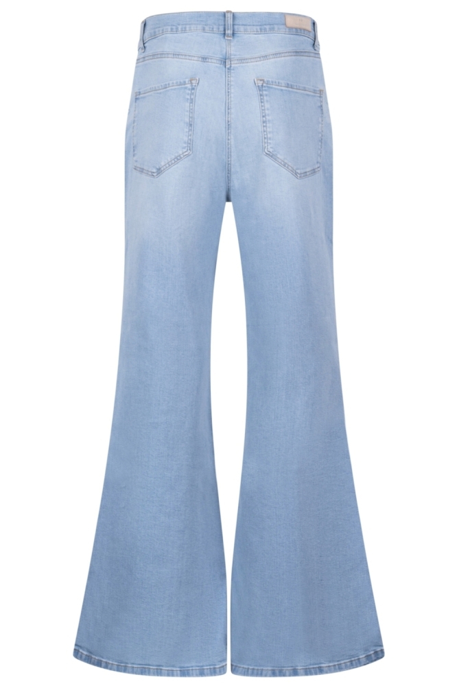 Nukus blauwe dames jeans | Achteraanzicht