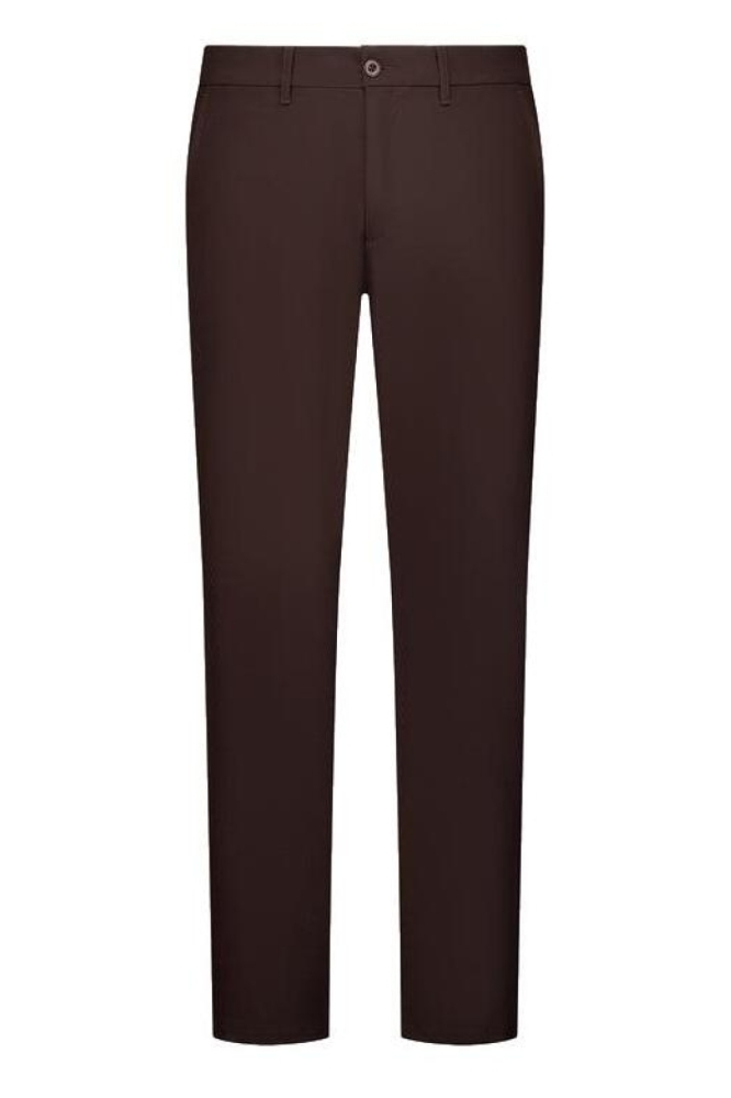 NO-EXCESS bruine heren broek | Vooraanzicht