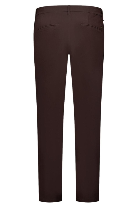 NO-EXCESS bruine heren broek | Achteraanzicht