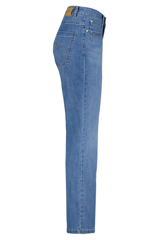 Red Button blauwe dames jeans | Zijaanzicht