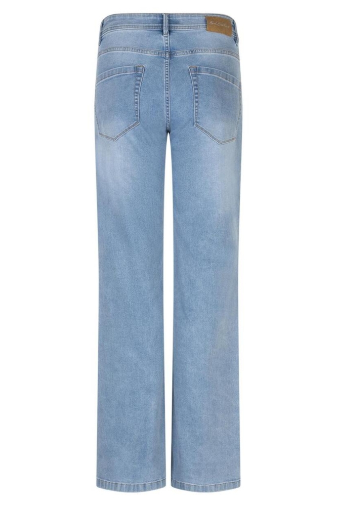 Red Button blauwe dames jeans | Zijaanzicht