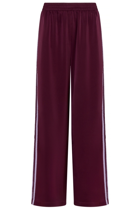 Studio Amaya paarse dames broek | Vooraanzicht