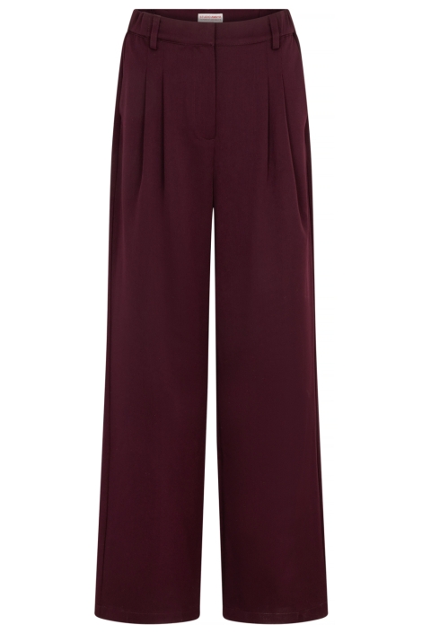 Studio Amaya paarse dames broek | Vooraanzicht