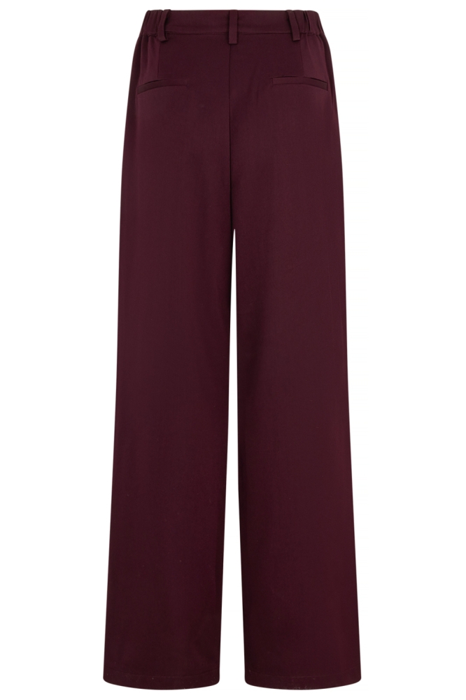 Studio Amaya paarse dames broek | Achteraanzicht
