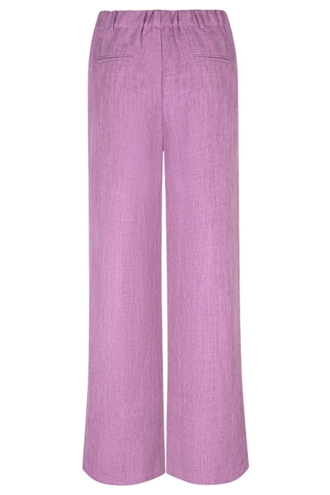 Ydence paarse dames broek | Achteraanzicht
