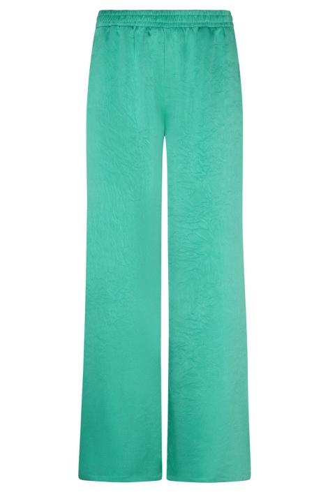 Ydence groene dames broek | Vooraanzicht