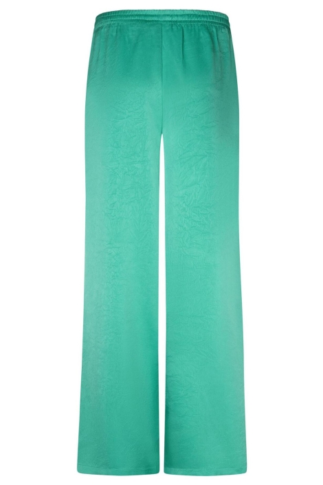 Ydence groene dames broek | Achteraanzicht