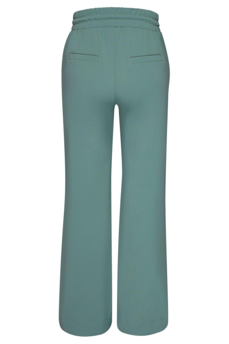 Kimara groene dames broek | Achteraanzicht