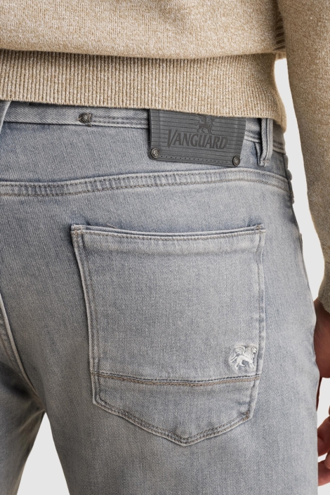 Vanguard grijze heren jeans | Close up