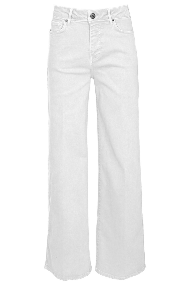 Dnm pure witte dames jeans | Vooraanzicht