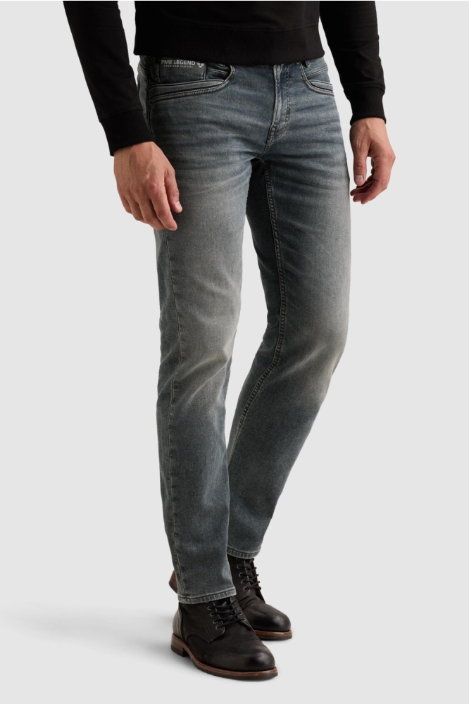 PME legend blauwe heren jeans | Model zijaanzicht