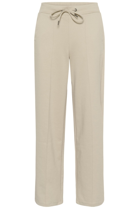 Kaffe zand dames broek | Vooraanzicht