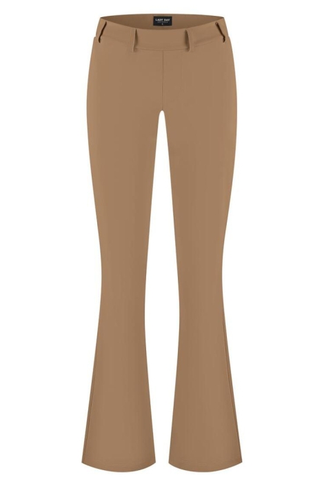 Lady Day camel dames broek | Vooraanzicht
