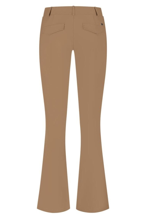 Lady Day camel dames broek | Achteraanzicht