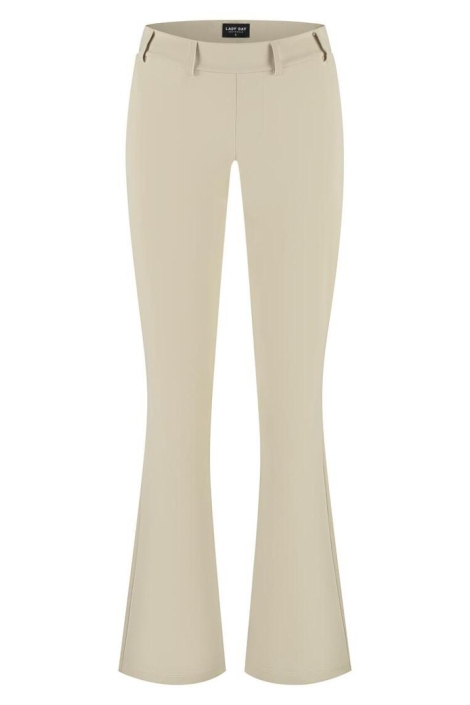 Lady Day beige dames broek | Vooraanzicht