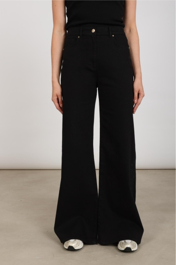 Nukus Jeans TESSA PANTS STRASS NKF09114 05 black