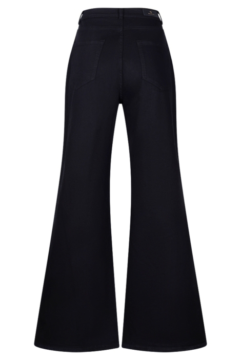 Nukus zwarte dames jeans | Achteraanzicht